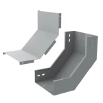 Cable Trunk Inside Riser Bend (W/P), PC Steel, Outside Bend, 1.5mm Thick, 60mm Height, 100mm Width | BAHRA