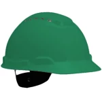  3M safety helmet  Weight  120g  Green  Color with ventilation openings  