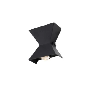 LED Wall Light 16 x 15 x 5 cm, Black Color | 48548