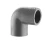 PVC Elbow 90° Schedule 80 Chanal Brand Size 1 ½ inch Dark Gray Color 