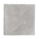 Decorative Tile for Flooring with Special Engravings, Size 40x40x5 cm, Grey Color | Al Sarif Company