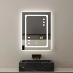 LED Mirror Size 60×80 Cm Trendy Look, Rectangular Shape