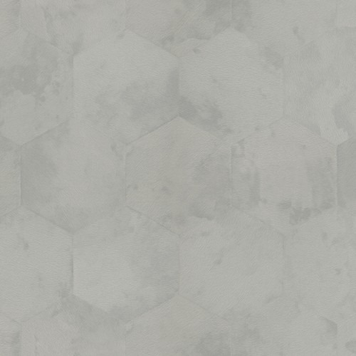 Geometric Wallpaper 10m, Light Grey, Model Z80003 | Balbaid Decor Company