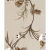 Wallpaper, Floral Design, beige Color, Size 10m×53cm