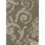 Italian Wallpaper Dark Beige Color Floral Design, Size 10mx0.73m, Model 305012