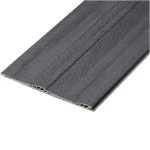 الواح بديل خشب بي في سي اعواد شكل مقاس 18×290 سم رمادي