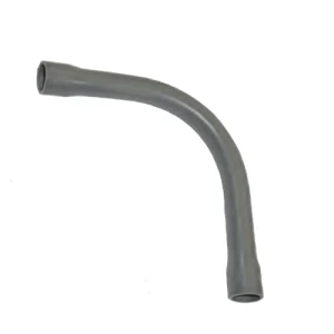كوع UPVC زاوية 90° مقاس 110 مم، ضغط 10 بار، لون رمادي | بحرة للكابلات