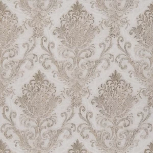 Italian Wallpaper 10m x 0.73m Pale Grey, Model 4241 | Balbaid Decor Company