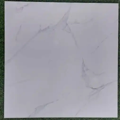 Ceramic Tiles 60×60 cm Light Gray, Simple Design | Watani Al Jamal