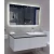 Ceramic Marble Top Bathroom Washbasin 120×52 cm, White with Wooden Cabinet | Al Muhaidib Sanitary and Ceramic - Image 2