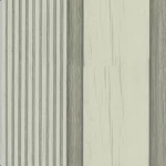 Korean ribbed wood substitute, size 12 x 290 cm, beige color with faint gray