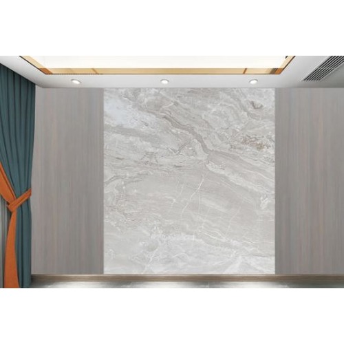 Wood Replacement for Facades 290x60 cm Beige with Light Golden Stripes | Luxury line
