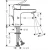 Washbasin Faucet Chrome Vernis Blend Model | ALHashim Sanitary Tools - Image 2
