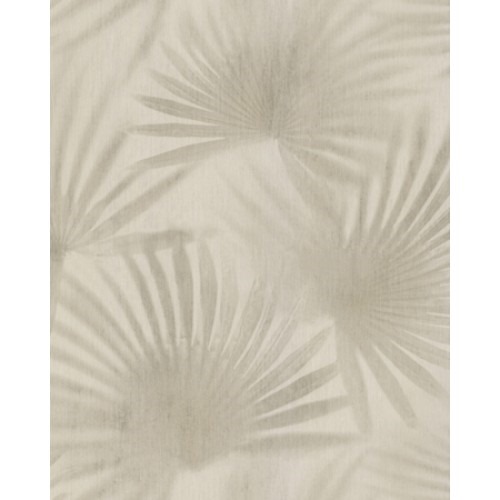 Italian Wallpaper Leaf-Patterned Design Beige, Size 10mx1.06m, Model 72913 | Balbaid Decor Company