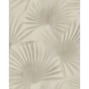 Italian Wallpaper Leaf-Patterned Design Beige, Size 10mx1.06m, Model 72913 | Balbaid Decor Company