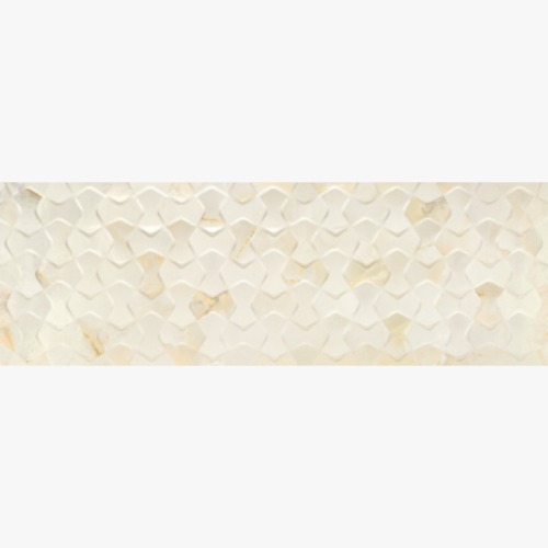 Indoor Wall Ceramic Tile 40x120 cm Beige Marble Glossy Surface | 