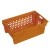 HDPE Plastic Box High-Density Polyethylene For Dates , orange color, size 57x37x22 cm, Product Code SW-2443-MVT5Q