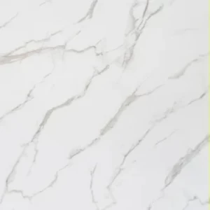 رخام صناعي ريزن عرض 122 سم، ارتفاع 290 سم، لون أبيض | R333