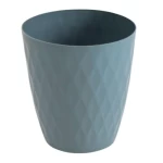 سلة نفايات بلاستيك HDPE، لون رمادي، موديل WFFS8