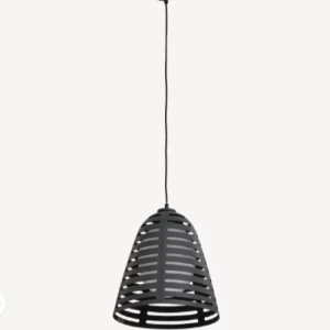 Outdoor Hanging Lighting Lantern 45x45x100 cm, Black | Abyat Company