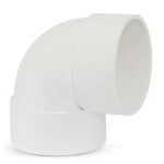 PVC Elbow 90 Degree Size 1 Inch, Schedule 40, White Color | Almanar Pipes Factory (MANARCO)