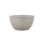  Concrete planting pot, round shape, width 36 cm, height 63 cm, beige color.