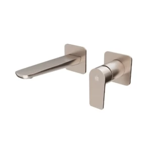 Washbasin Mixer Wall Mounted Without Frame 12×8×17.8 cm, Matt Nickel | Hatch Company