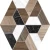 Veracruz Hexagonal Porcelain for Walls, Multicolored, Size 23×27 cm, Spanish