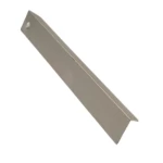 زاوية أرضيات ألمنيوم، طول 240 سم، عرض 2 سم، ارتفاع 2 سم، لون رمادى