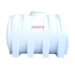 خزان مياه الحسيني  افقى مصنوع من البولى ايثيلين سعة 4000  لتر