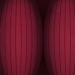 ورق جداري كلاسيكي غلاف فينيل، طول 10م، عرض 53سم، لون احمر و اسود 