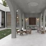 أرضيات سيراميك مطفي ابعاد 60×60×1.5سم ، لون بني فاتح | الخزف السعودي