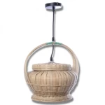 علاقي بيج للسقف خشب، طول السلك 100 سم، أبعاد القطعة 35×23 سم