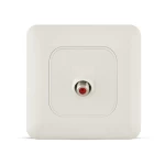 فيش دش مائل مفرد، لون ابيض، 7×7 سم | سبكترا 