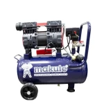 Silencer air compressor, 25 liters, Makute brand