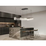 Nova Solar Pendant Light, Cafe Color, Length 1500 mm, Width 1145 mm, 72 W LED, 3000 Kelvin