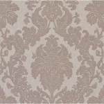 Italian wall covering, size 10m x 0.53m, light brown color, model 63013