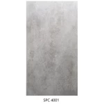 Chinese waterproof SPC flooring, 5 mm thick, light gray 