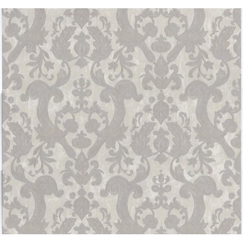 Classic Wallpaper Length 10m, Width 0.70m, Pale Beige Color, Model 15017 | Balbaid Decor Company
