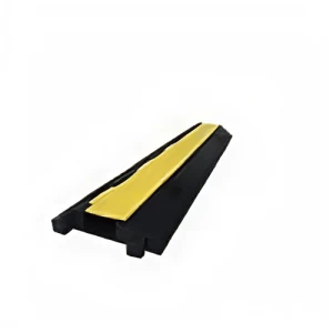 Chinese Cable Speed Bump Single Line 1m Length 6cm Size Black with Yellow Cover | 