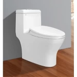 Floor Mounted Toilet, Size 30 cm, White Color