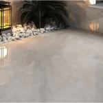 Matte Ceramic Floor Tiles, Light Beige Color, Thickness 9 mm, Size 30x30 cm | Saudi Ceramics