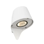 Desk Lamp, Size 20x13x12 cm, White Color.