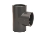 TEE PVC 90°  Schedule 80 Aplaco  Size    2 ½ inch  Gray Color