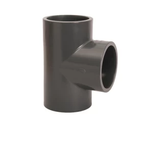 TEE PVC 90° Schedule 80 Size 2 ½ inch Gray Color | Arabian Plastic Manufacturing CO.(APLACO)