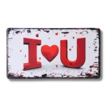 غطاء قارورة للديكور أبيض وأحمر، مقاس 30x15 سم