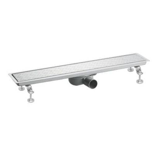 صفاية صرف للحمام 60×10 سم، لون كروم | N116.1060