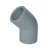 CPVC Elbow Schedule 80 45° Al-Munif Size 2 inch Color Light Gray