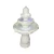 Luxury ceramic fountain, white color, size 115x75 cm, model 12100