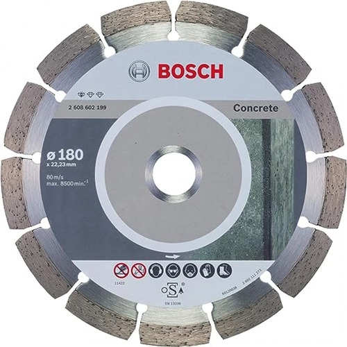 دسك قص خرسانه 180 ملم، مادة متينة | Bosch
